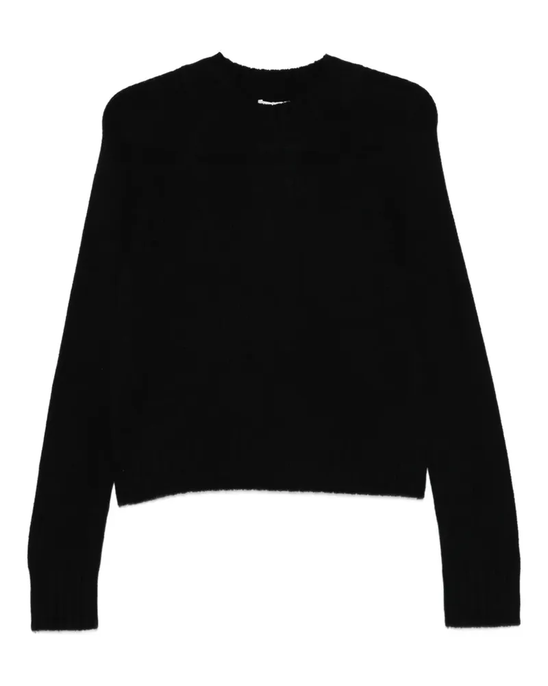 Vince Pullover mit Rundhalsausschnitt - Schwarz Schwarz