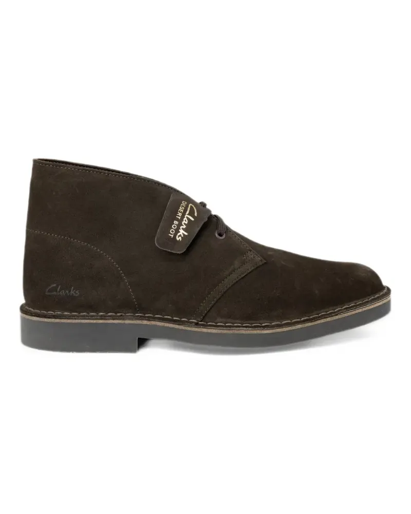 Clarks Evo suede desert boots - Braun Braun