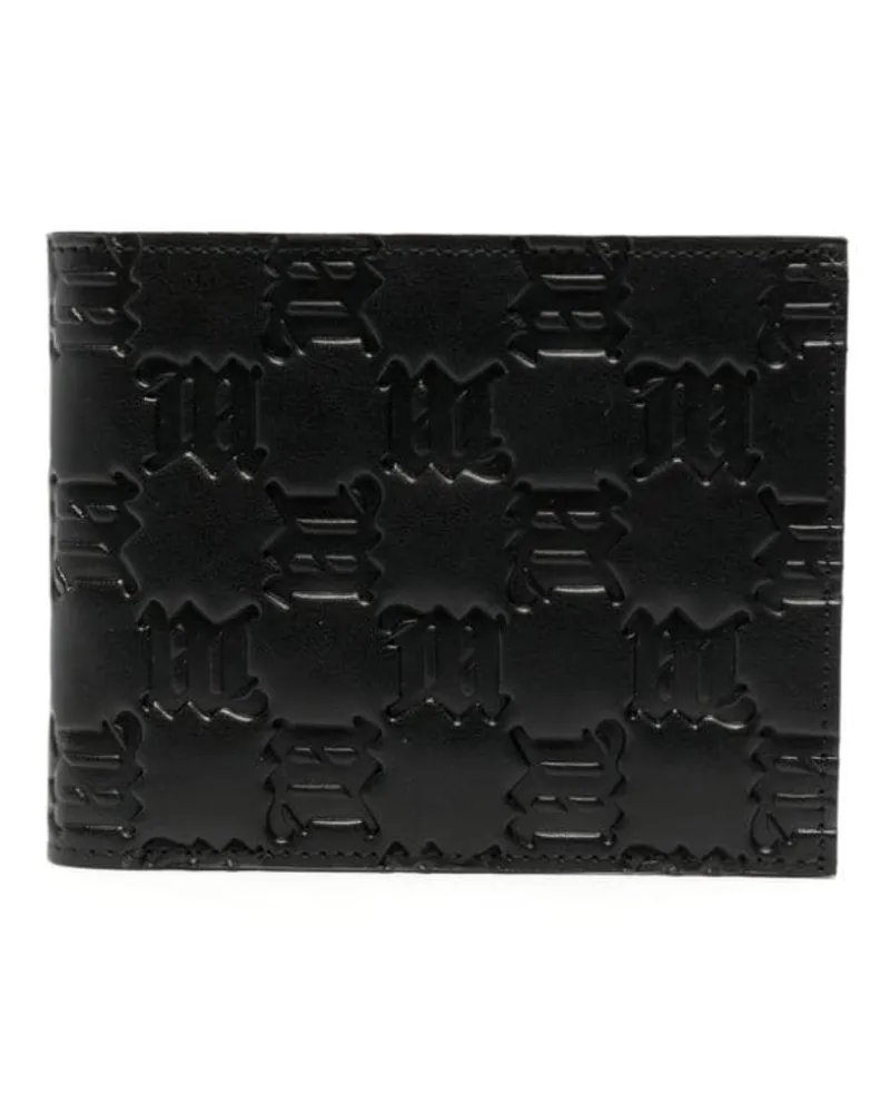 MISBHV Portemonnaie mit Monogramm - Schwarz Schwarz