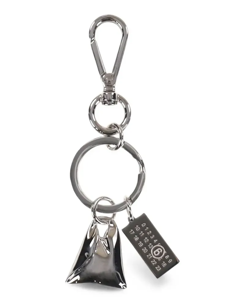 Maison Margiela bag-pendant charm - Silber Silber