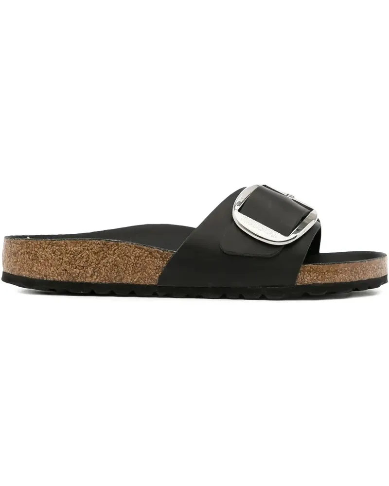 Birkenstock Madrid Big Buckle "Black" Sandalen - Schwarz Schwarz
