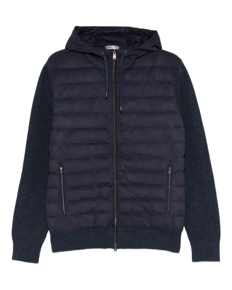 Herno Gesteppte Resort Kapuzenjacke - Blau Blau
