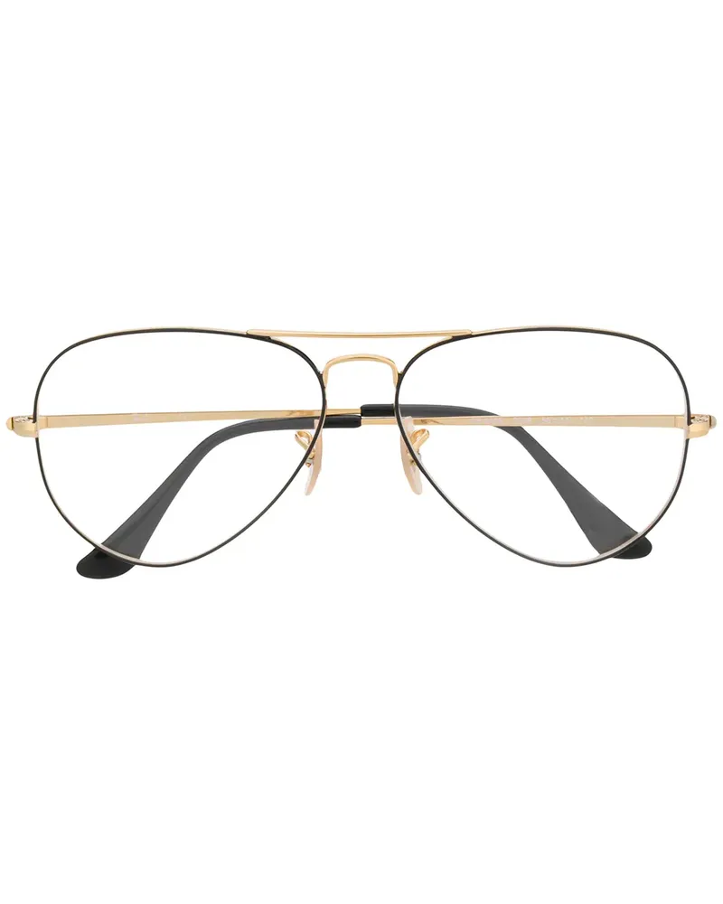 Ray Ban Klassische Pilotenbrille - Gold Gold