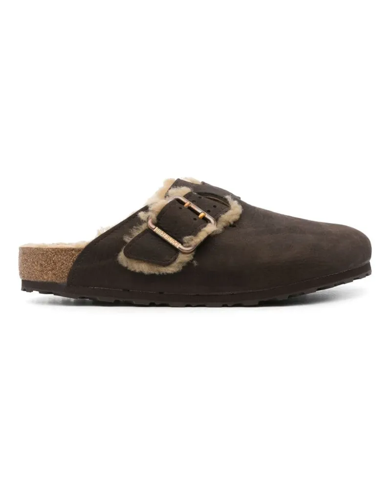 Birkenstock Boston Bold Clogs Braun