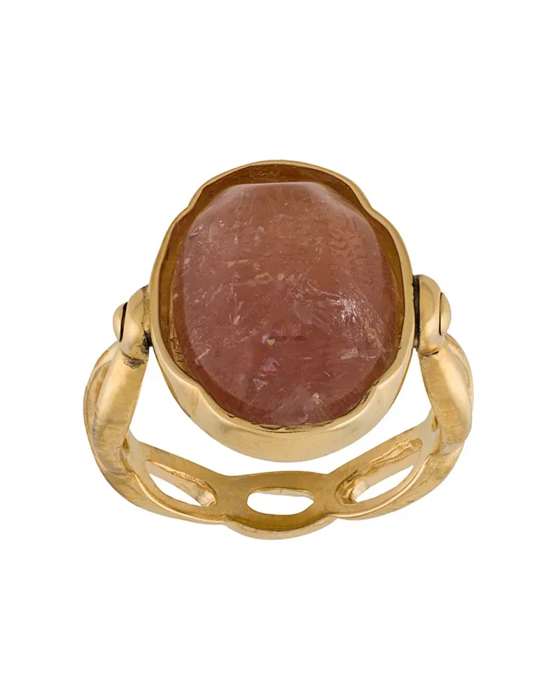 Goossens Paris Ring mit Cabochon - Rosa Rosa