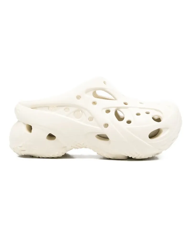 Crocs Perforierte Cage Clogs - Nude Nude