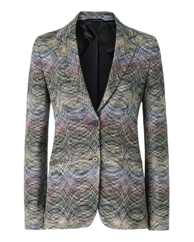 Missoni Blazer aus Viskose-Lamé - Grau Grau