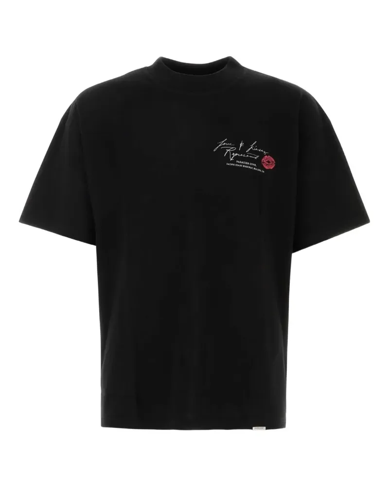 REPRESENT slogan-print T-shirt - Schwarz Schwarz