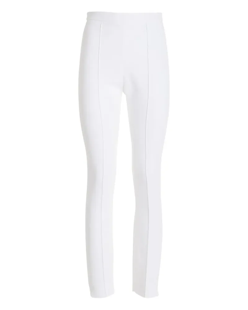 Roberto Cavalli Hose mit Logo-Schild - Weiß Weiß