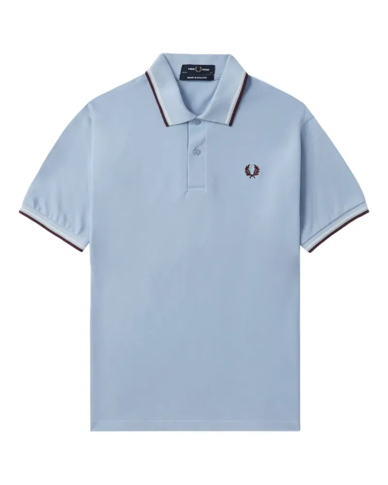 Fred Perry Besticktes Poloshirt - Blau Blau