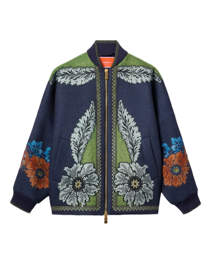 La DoubleJ Brooklyn bomber jacket - Blau Blau