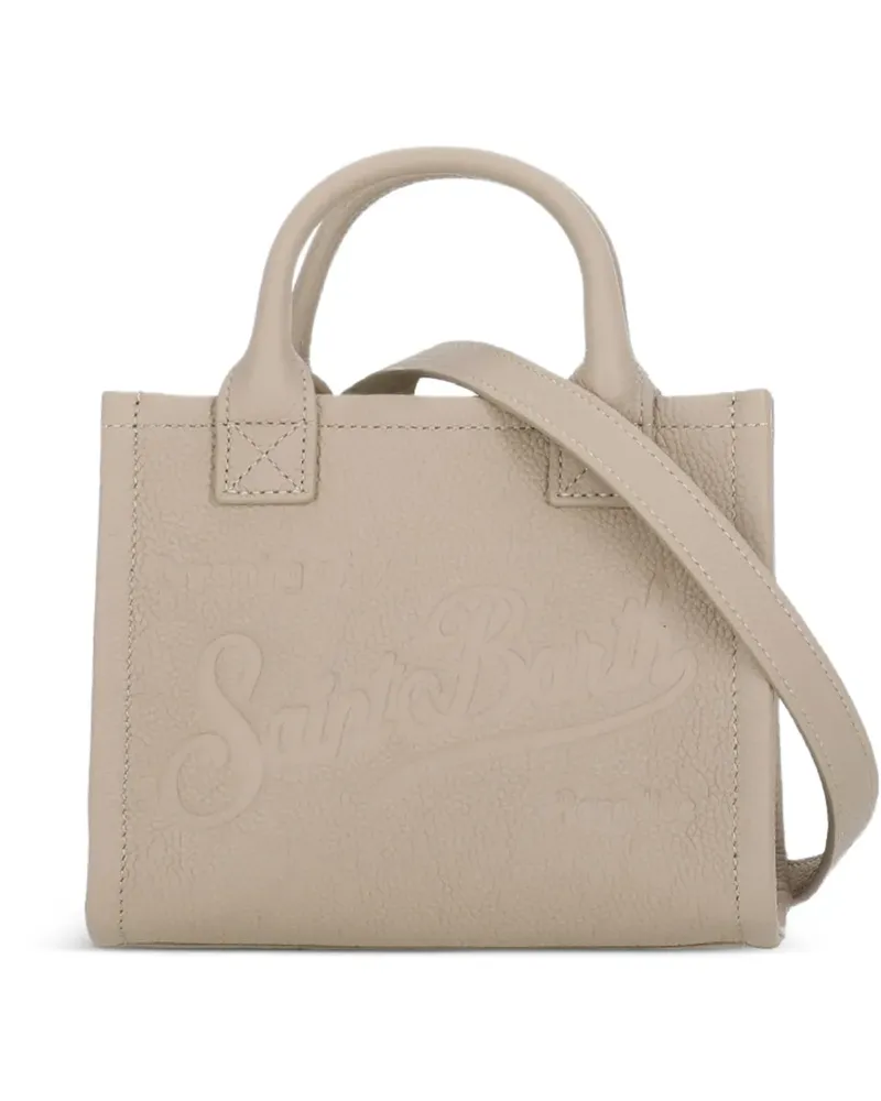 MC2 Saint Barth Mini Vanity Tote Bag mit Prägung - Nude Nude