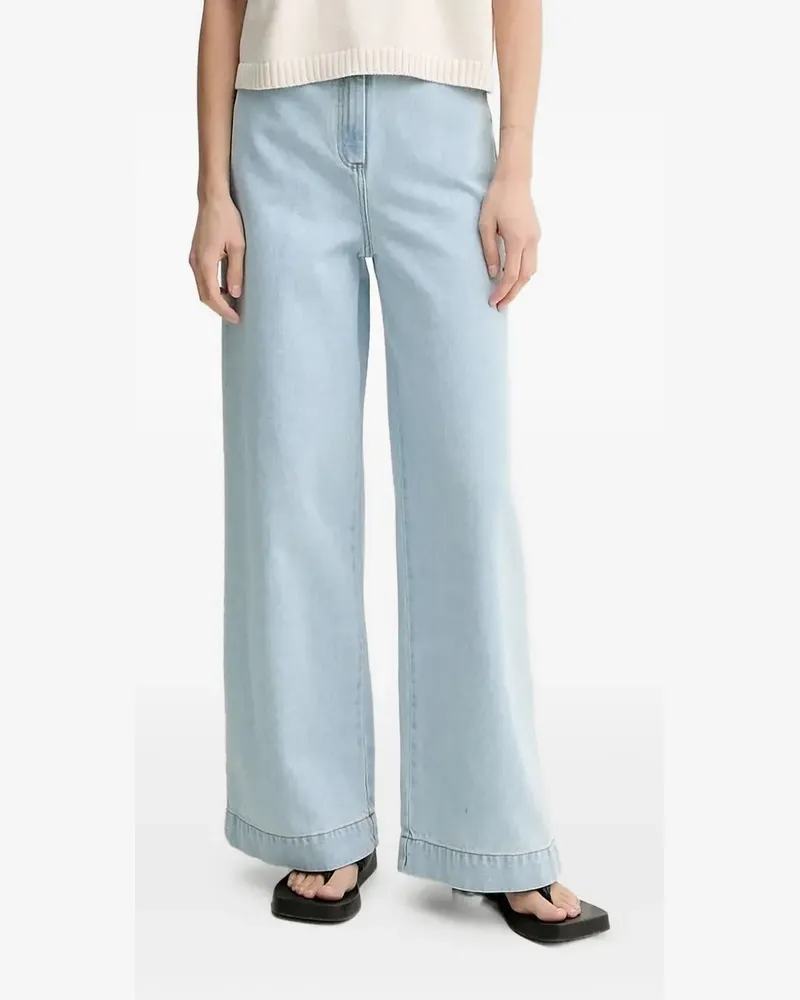 Sessùn Captain Jeans mit weitem Bein - Blau Blau