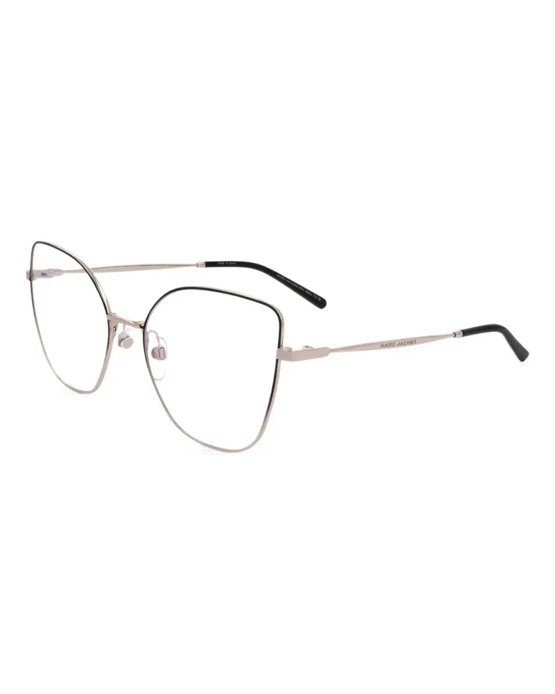 Marc Jacobs Brille mit Cat-Eye-Gestell - Gold Gold