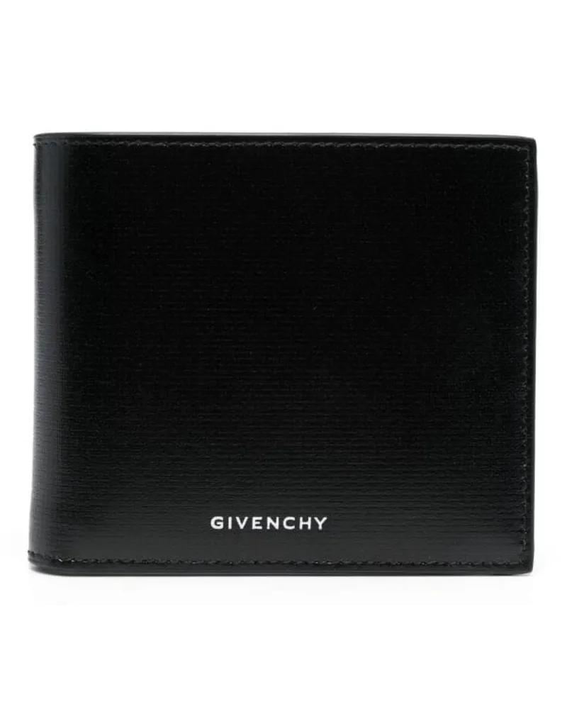Givenchy Portemonnaie mit Logo-Stempel - Schwarz Schwarz