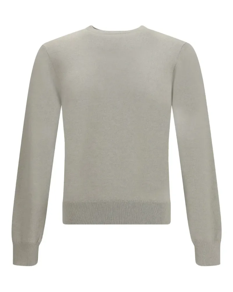 Cruciani crew-neck fine-knit sweater - Grau Grau