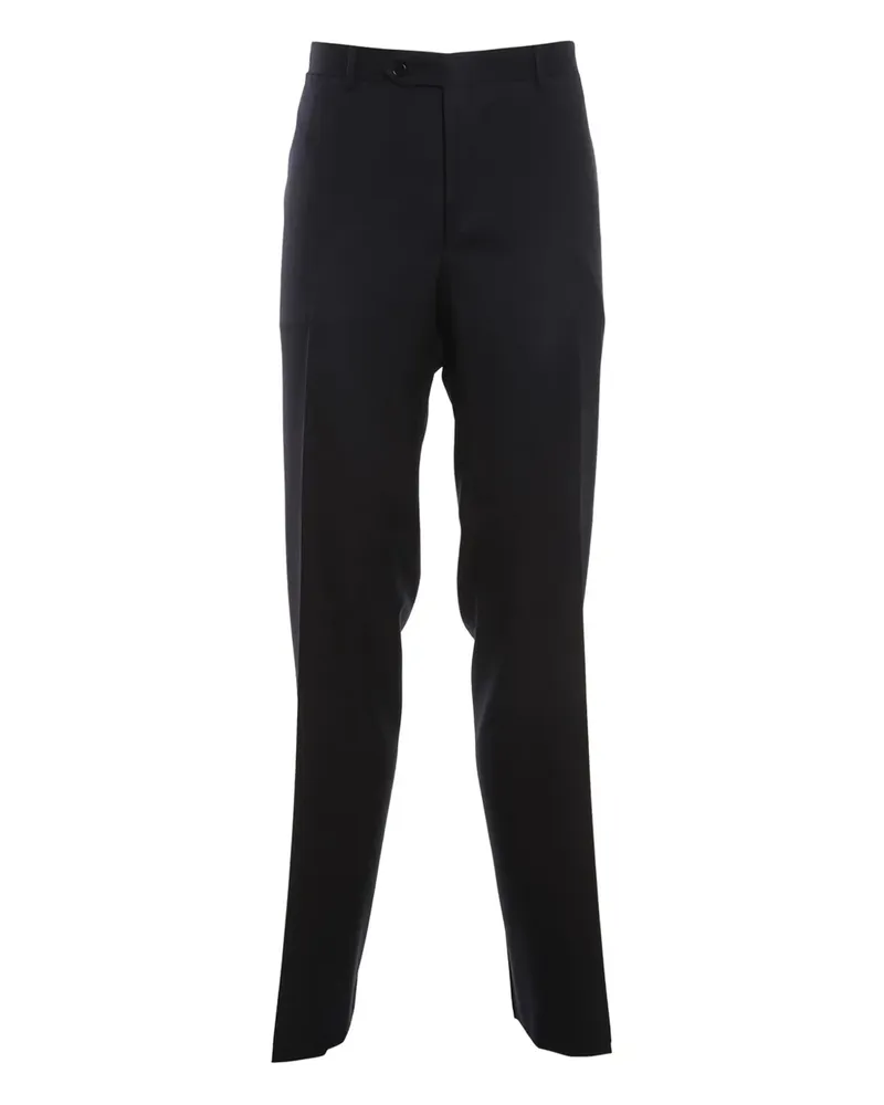 Canali Wollhose mit Seitentaschen - Blau Blau