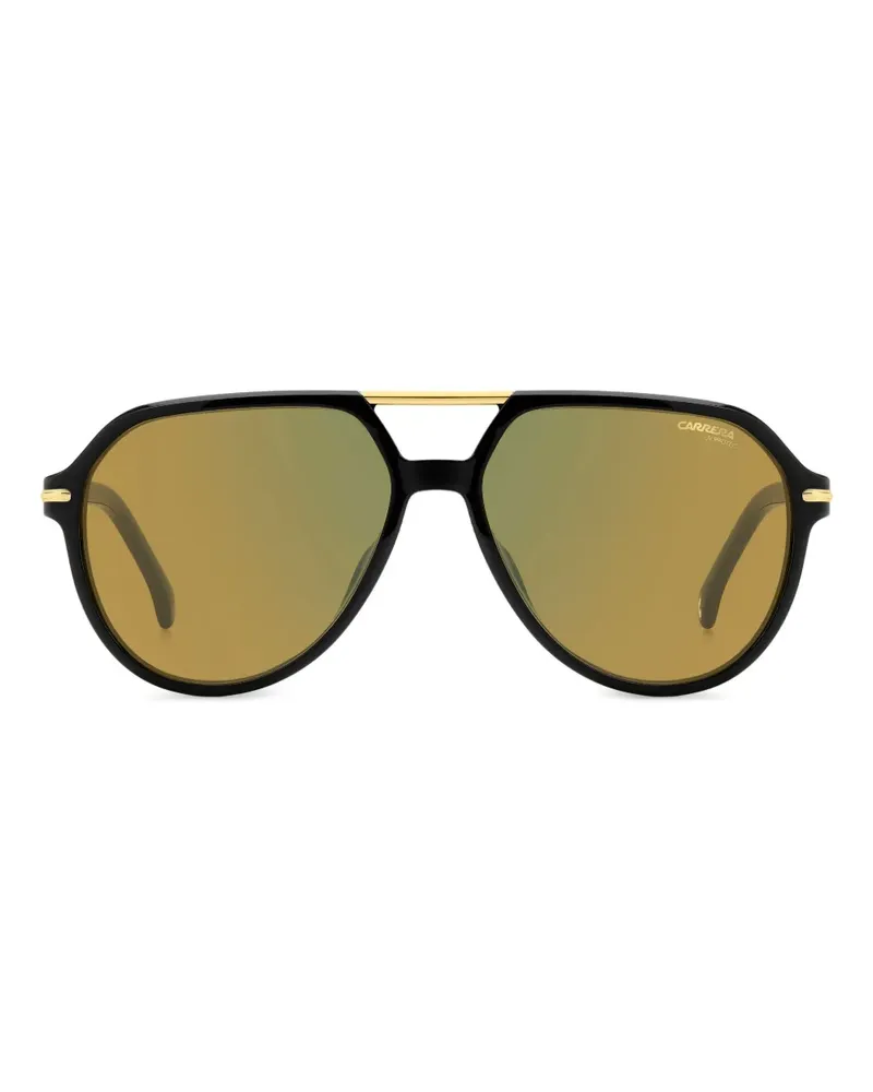 Carrera Getönte Pilotenbrille - Schwarz Schwarz