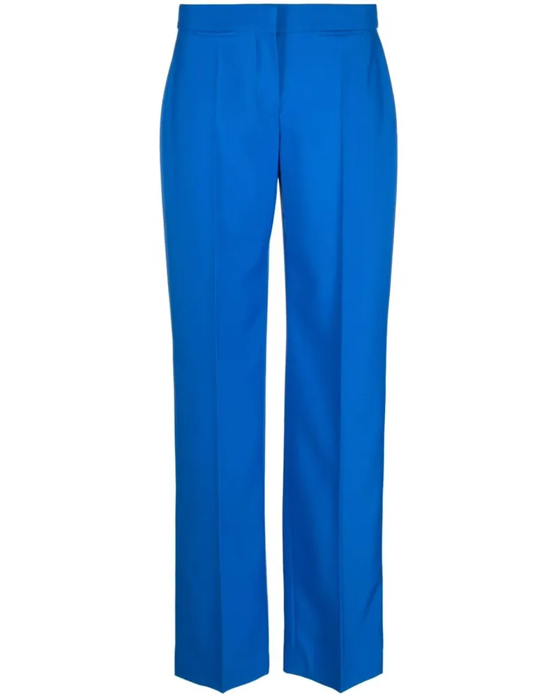 Alexander McQueen Tief sitzende Hose - Blau Blau