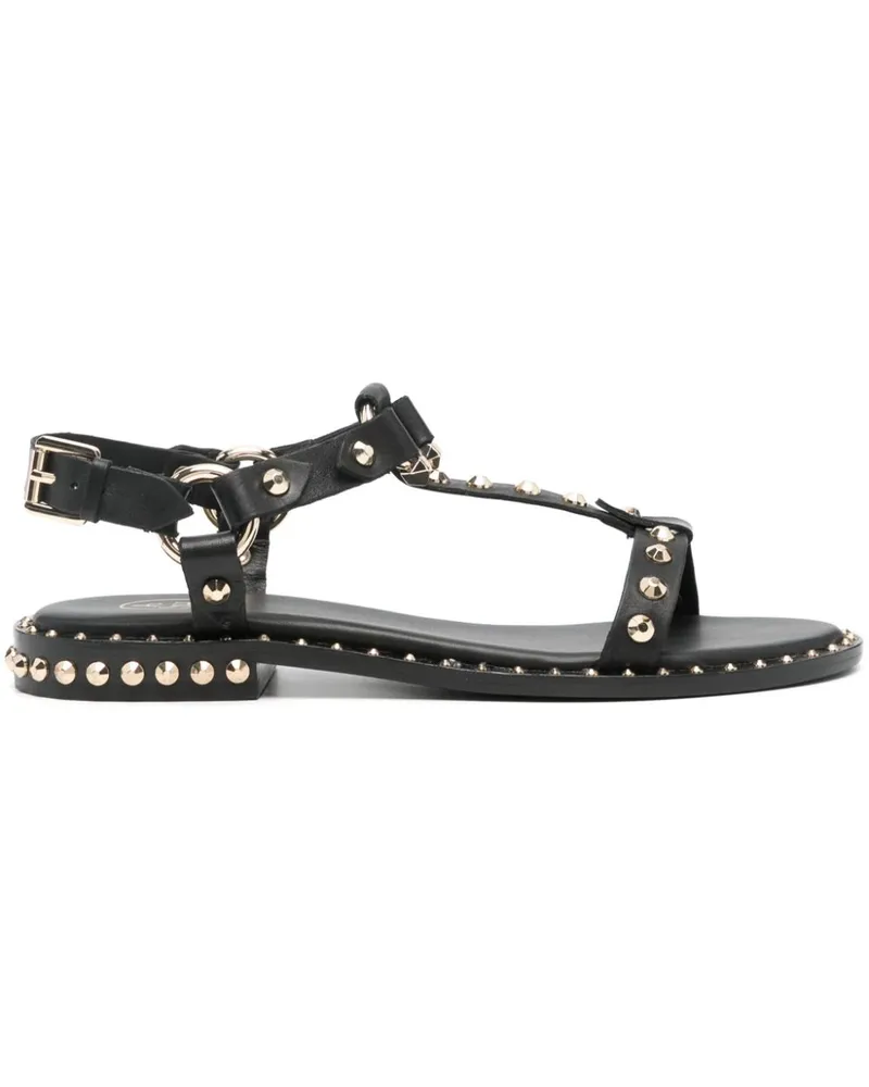 ash Sandalen mit Nieten - Schwarz Schwarz
