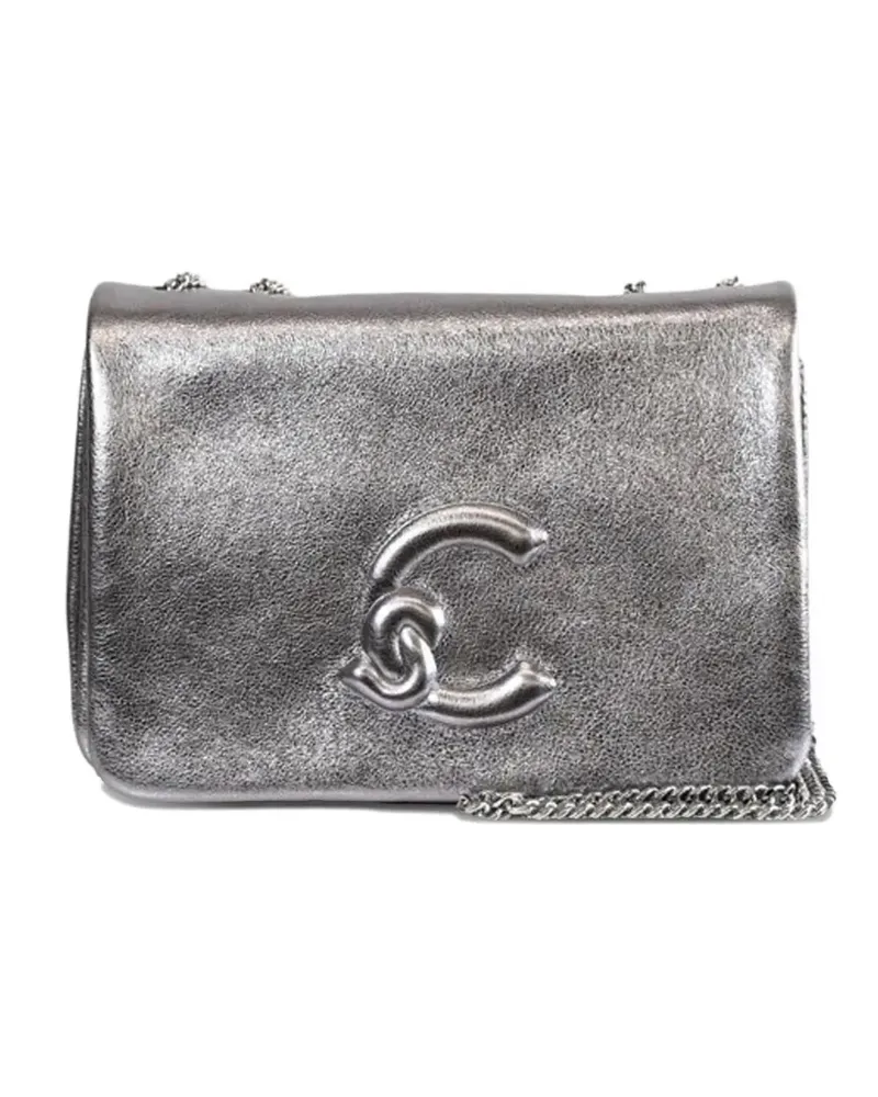 Coccinelle Schultertasche im Metallic-Look Metallic