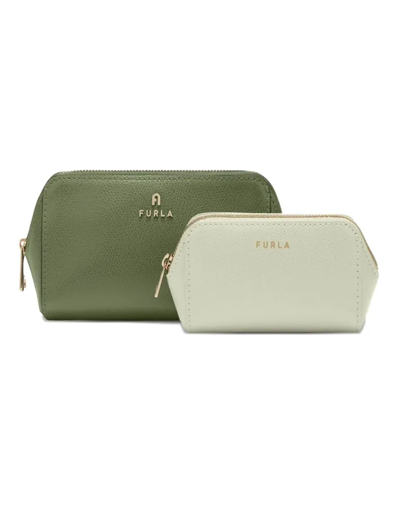 Furla Camelia Kosmetiktasche - Grün Grün