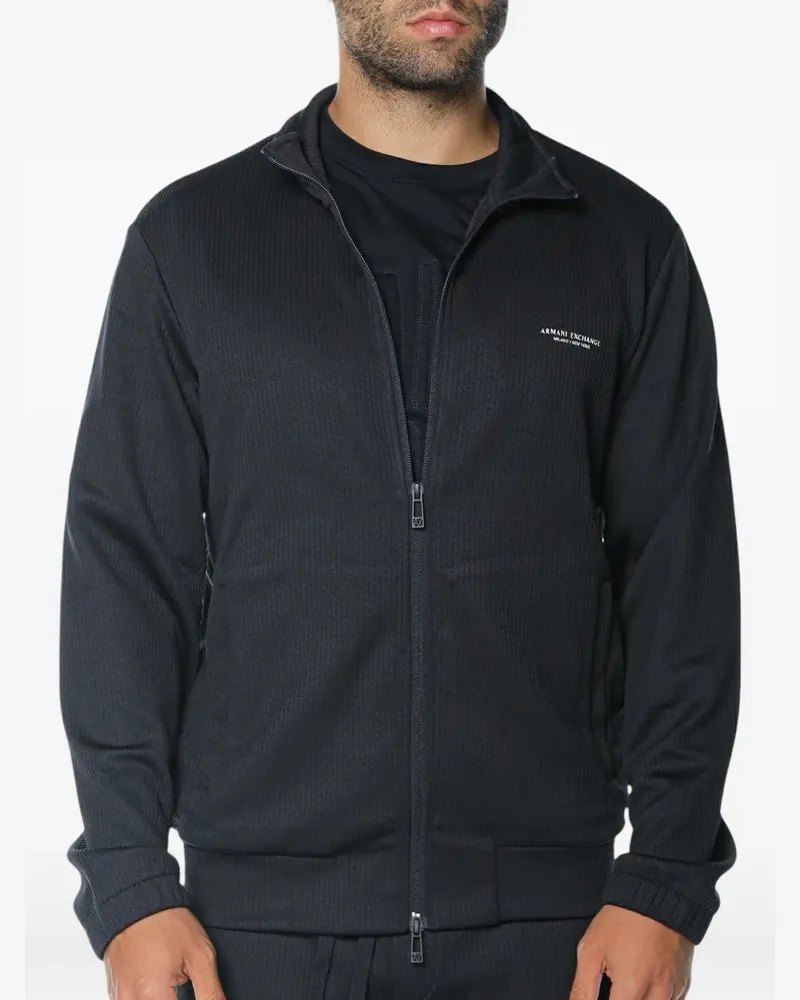 Armani Exchange Sweatshirt mit Reißverschluss - Blau Blau