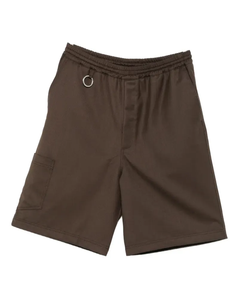 Études Studio elasticated drawstring shorts - Braun Braun