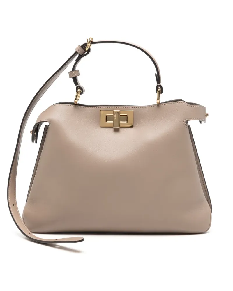 Fendi small Peekaboo Soft tote bag - Nude Nude