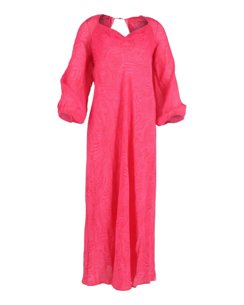 RIXO printed midi dress - Rosa Rosa