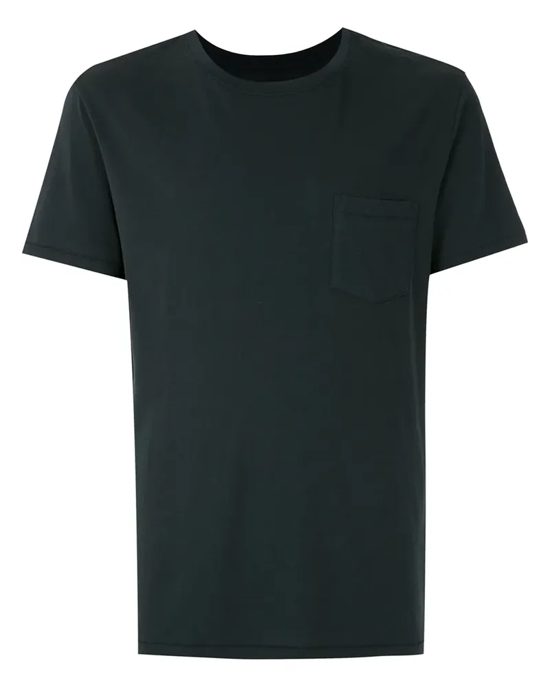 Osklen T-Shirt mit Brusttasche - Blau Blau