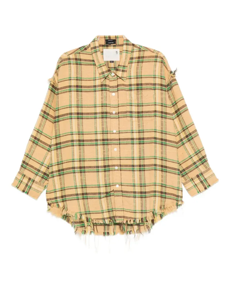 R13 Shirts MultiColour - Gelb Gelb