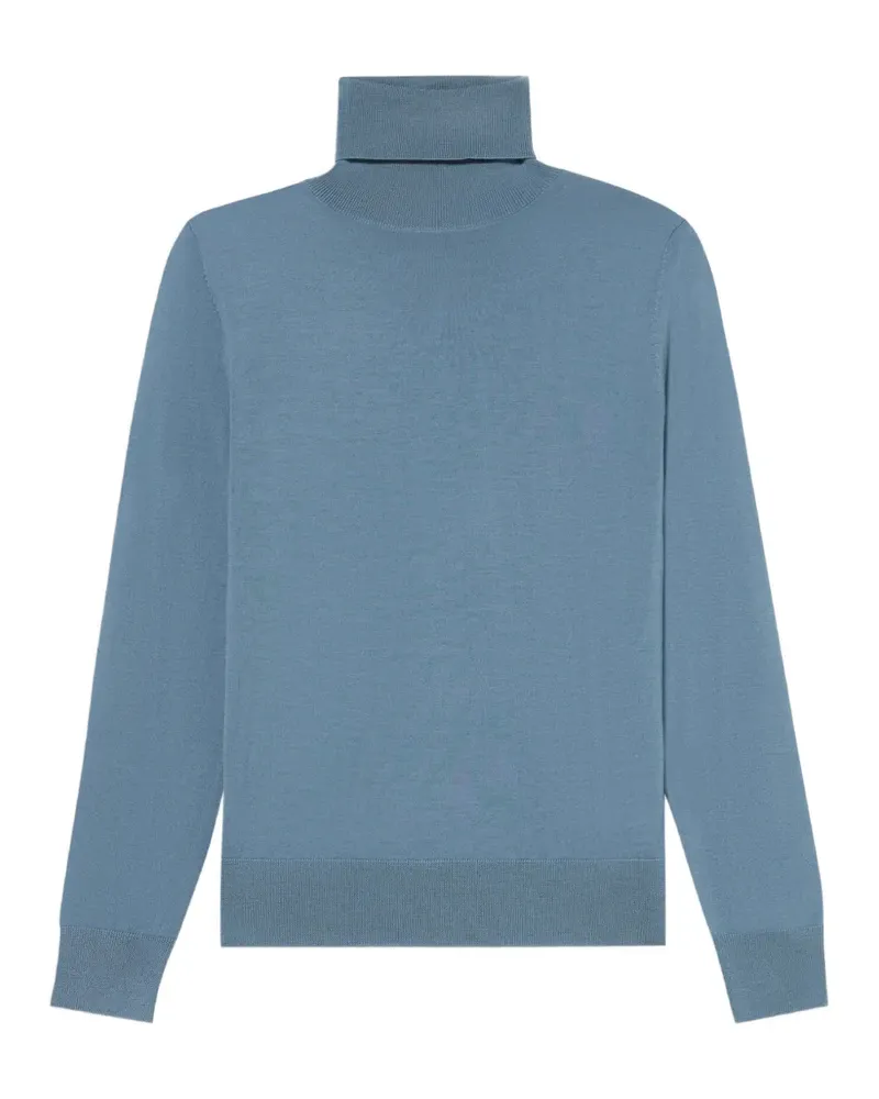 Brooks Brothers wool turtleneck sweater - Blau Blau