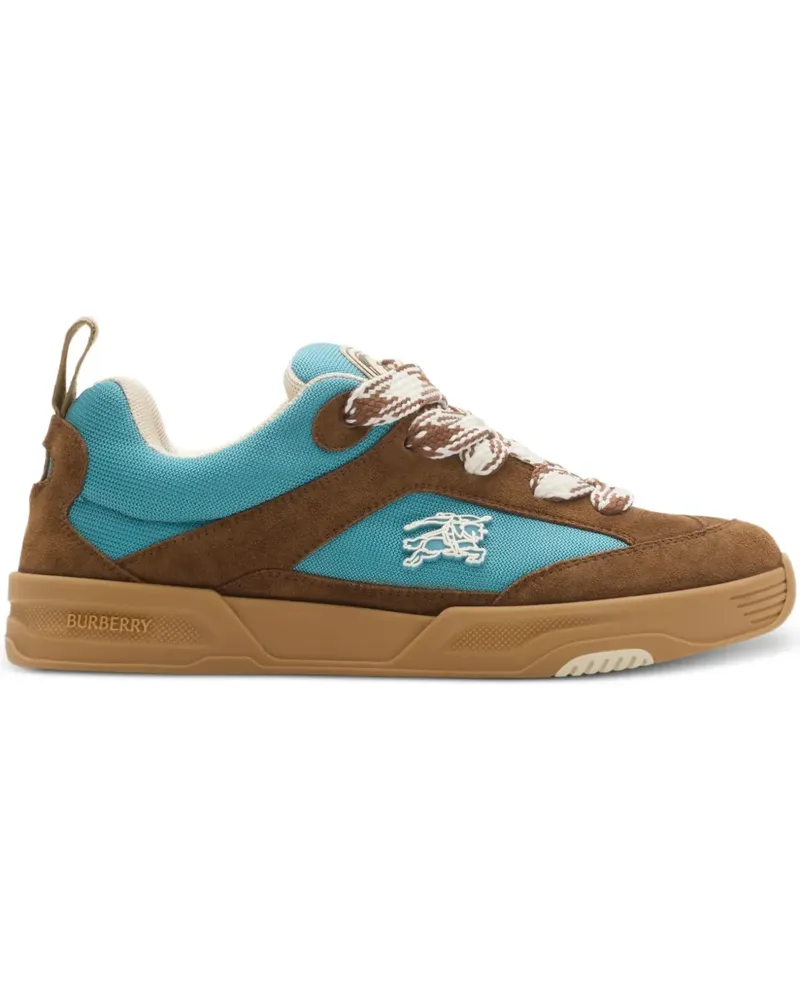 Burberry Sneakers mit Wildlederapplikation - Braun Braun