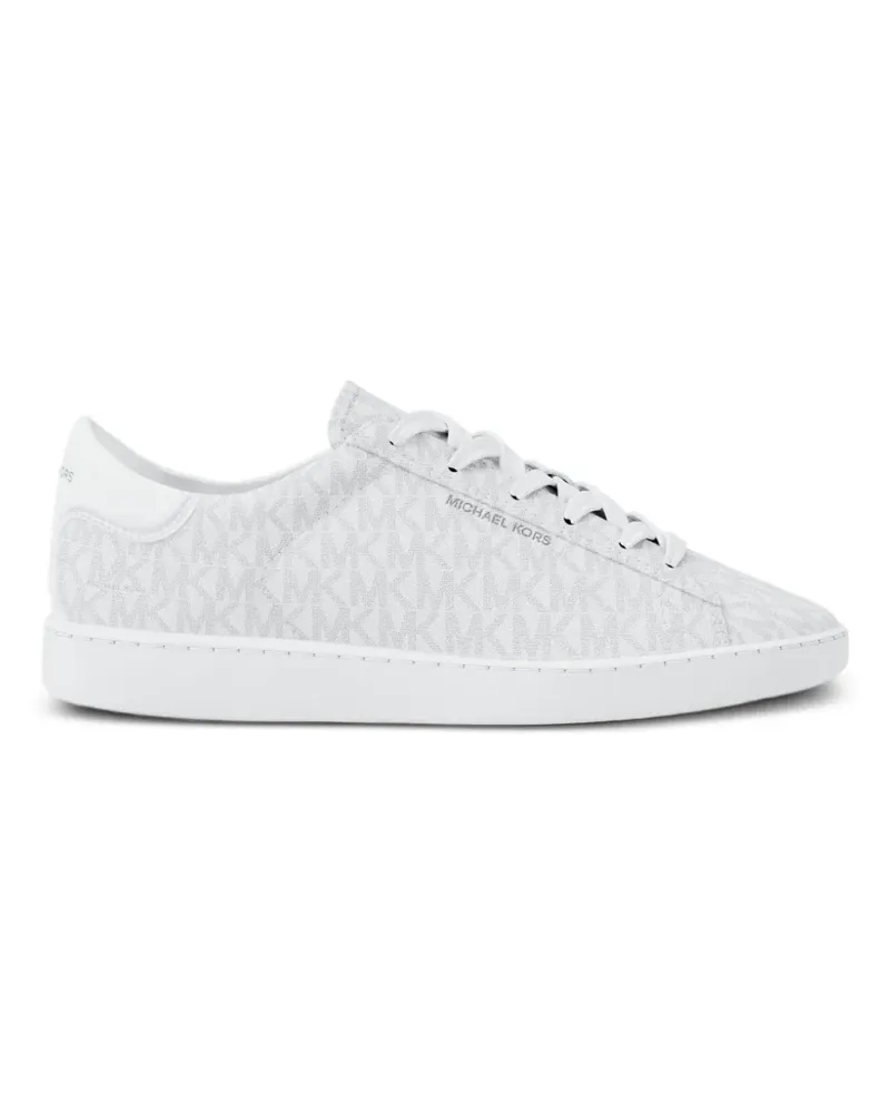 Michael Kors Reign Sneakers mit Logo - Weiß Weiß