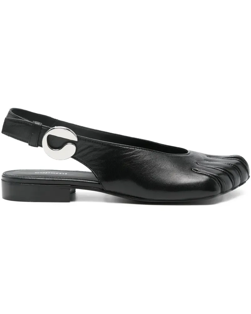 COPERNI Slingback-Pumps mit Zehenkappe - Schwarz Schwarz