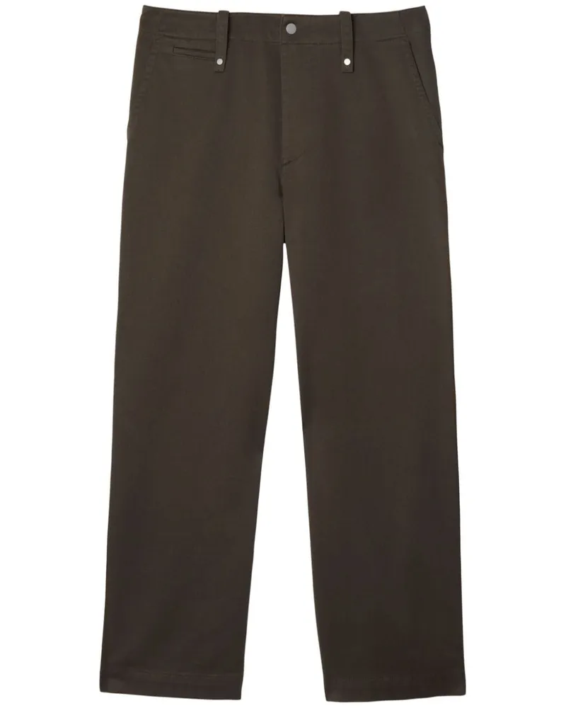 Burberry Hose mit weitem Bein - Braun Braun
