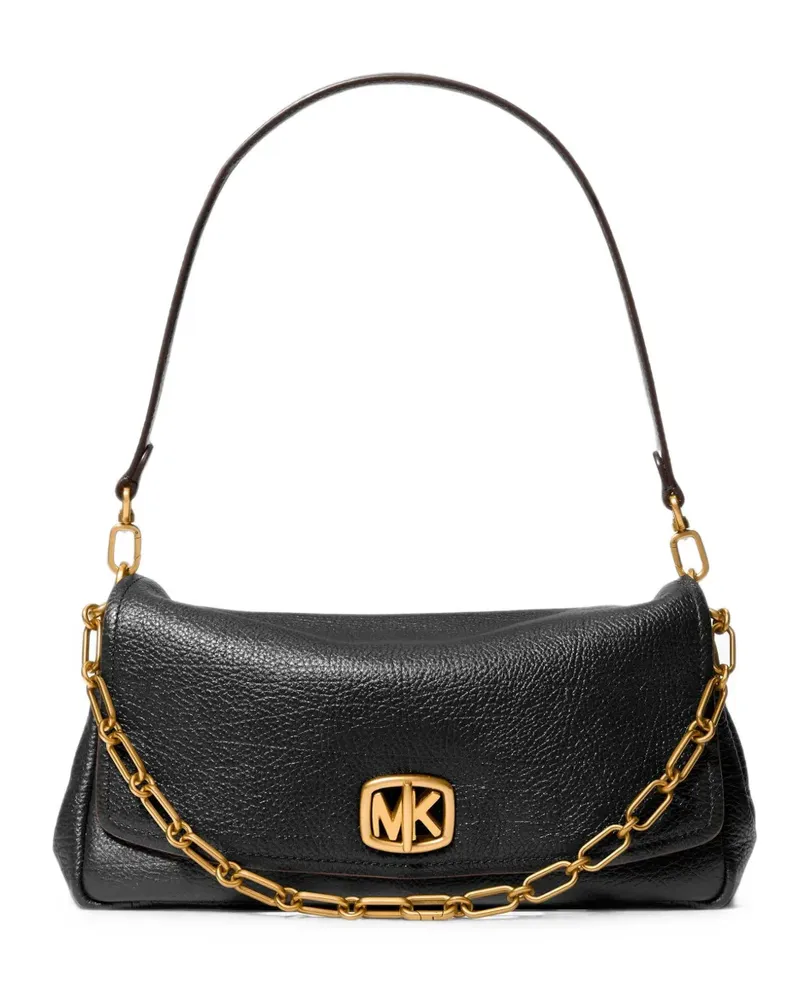 Michael Kors Bryant large textured-leather convertible shoulder bag - Schwarz Schwarz