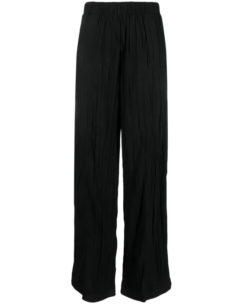 Calvin Klein Gerade Hose - Schwarz Schwarz