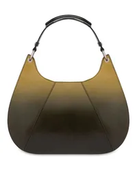 Alberta Ferretti Schultertasche aus Leder Grün