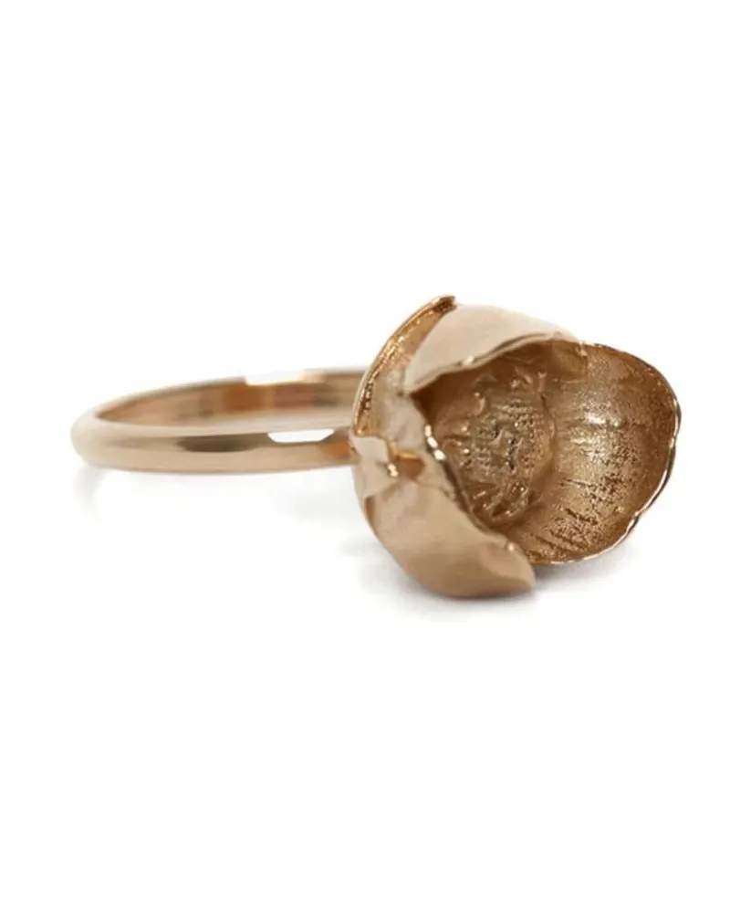 Victoria Beckham Ring mit Camellia - Gold Gold