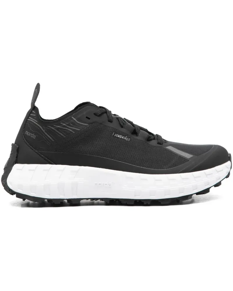 Norda Sneakers mit Schnürung - Schwarz Schwarz