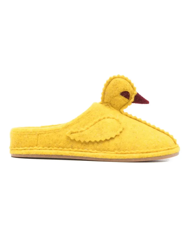 BODE duck slippers - Gelb Gelb