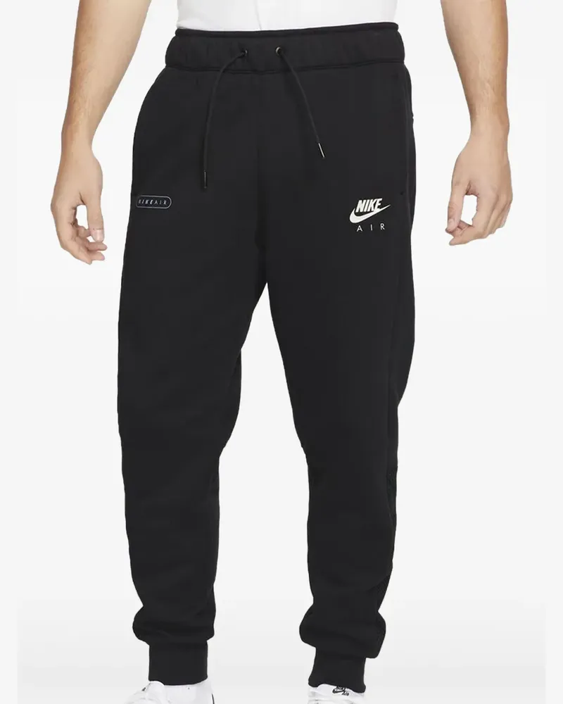 Nike brushed track pants - Schwarz Schwarz
