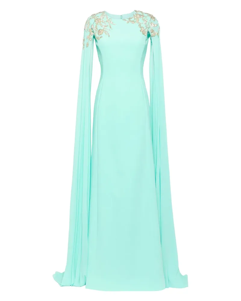 Saiid Kobeisy Verziertes Kaftankleid - Grün Grün