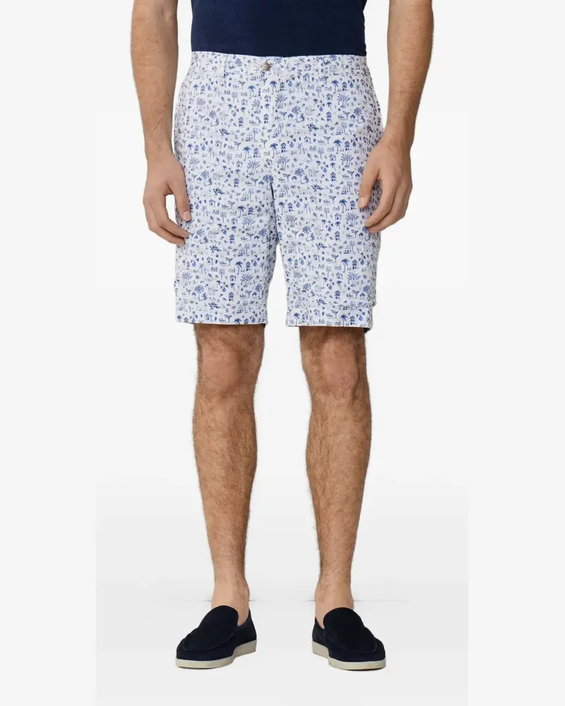 Hackett Wendbare Sanderson Shorts - Weiß Weiß