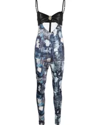 John Richmond Apaton Jumpsuit mit Print Blau