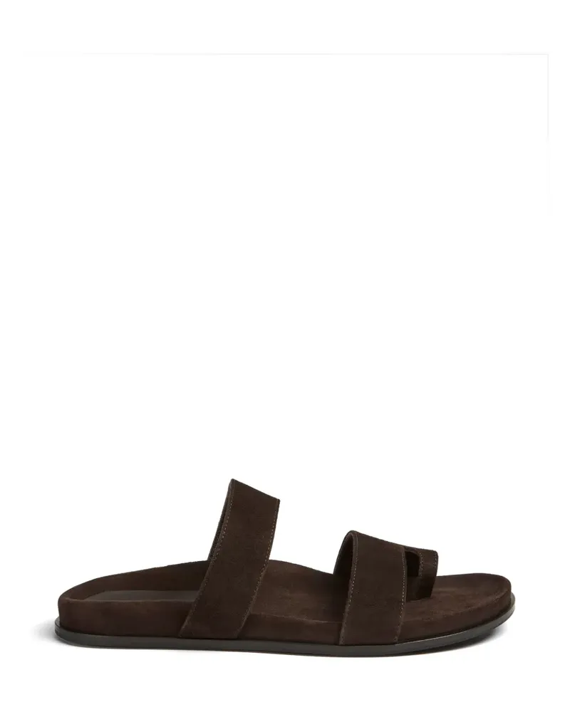 Liviana Conti Maggie leather sandals - Braun Braun