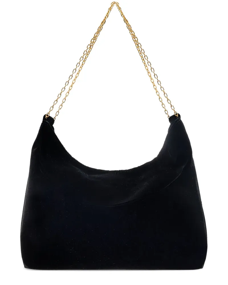 NEOUS Pavo West Schultertasche aus Samt - Schwarz Schwarz