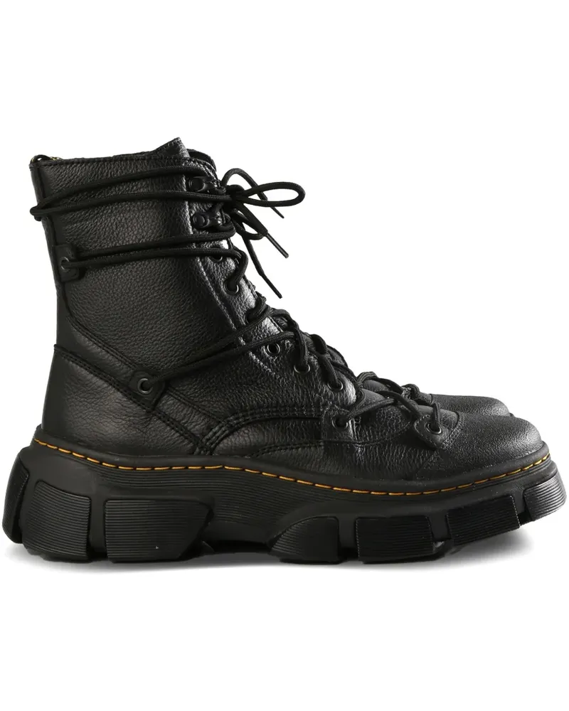 Dr.Martens leather boots - Schwarz Schwarz